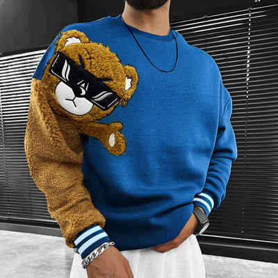 Teddybär-pullover für herren – sirius