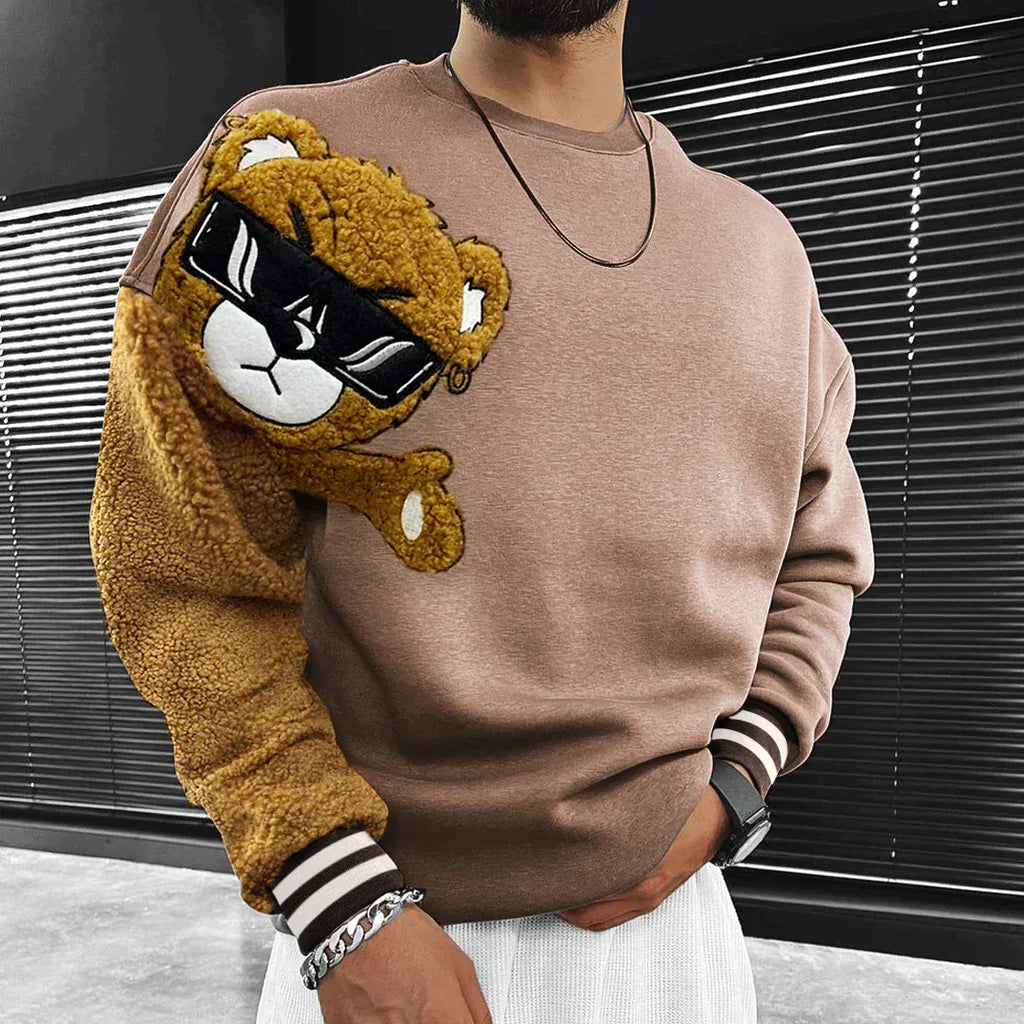 Teddybär-pullover für herren – sirius