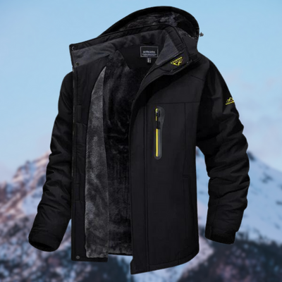 Hochwertige wasserfeste winterjacke für herren