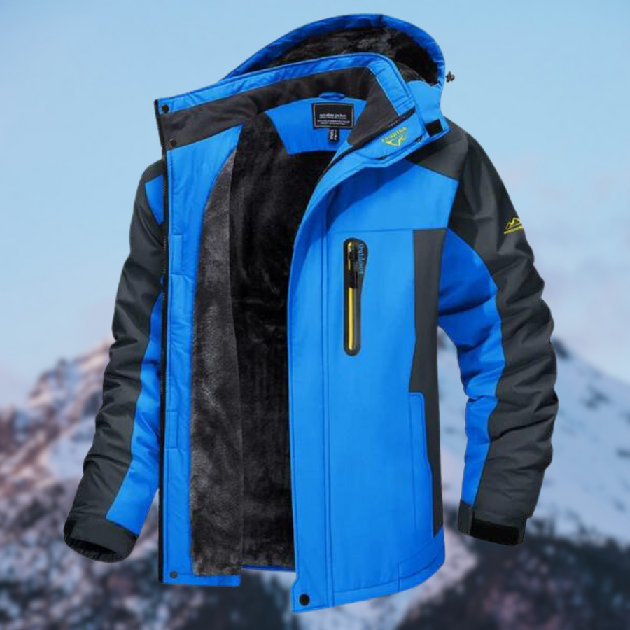 Hochwertige wasserfeste winterjacke für herren