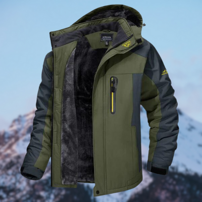 Hochwertige wasserfeste winterjacke für herren