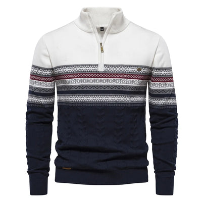 Christian - Pullover mit Retromuster