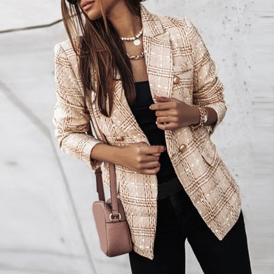 Hanalei - Luxuriöser karierter Blazer