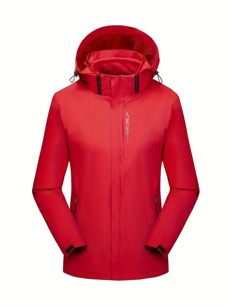 Wasserdichte, winddichte Hardshell- und Fleece-Thermo-Innenjacke