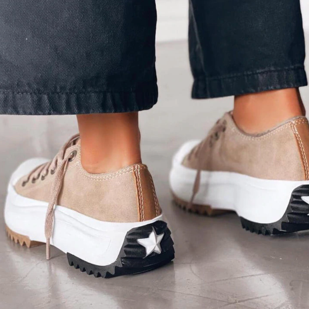 DolceMode | Stylische Plateau Sneaker