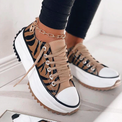 DolceMode | Stylische Plateau Sneaker