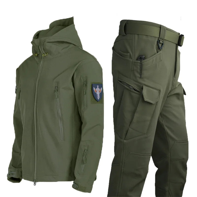 Taktischer Windbreaker und Hose