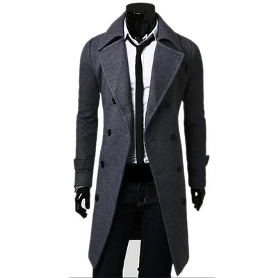 Herren Casual Trenchcoat 2024 - Wilder