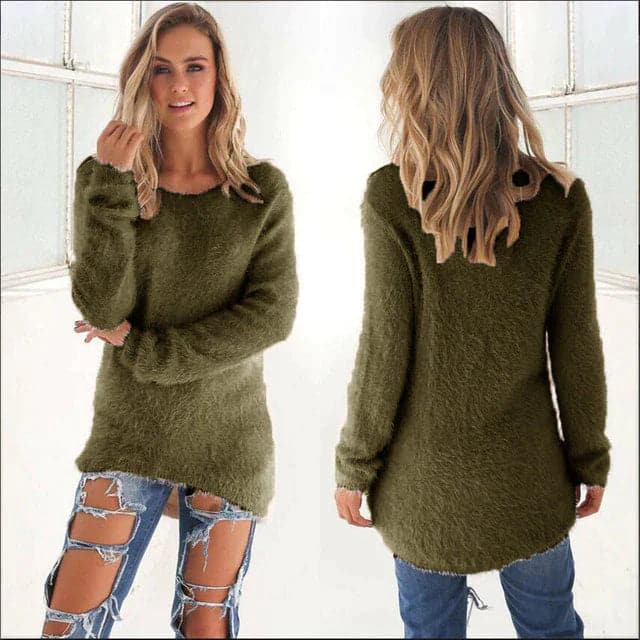 Sala - Langer Pullover mit modischem Stil