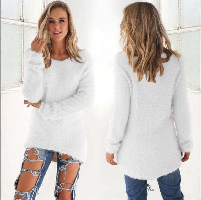 Sala - Langer Pullover mit modischem Stil