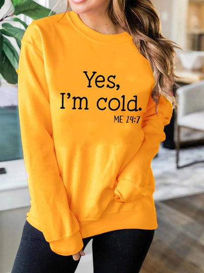 "I am Cold' Hoodie