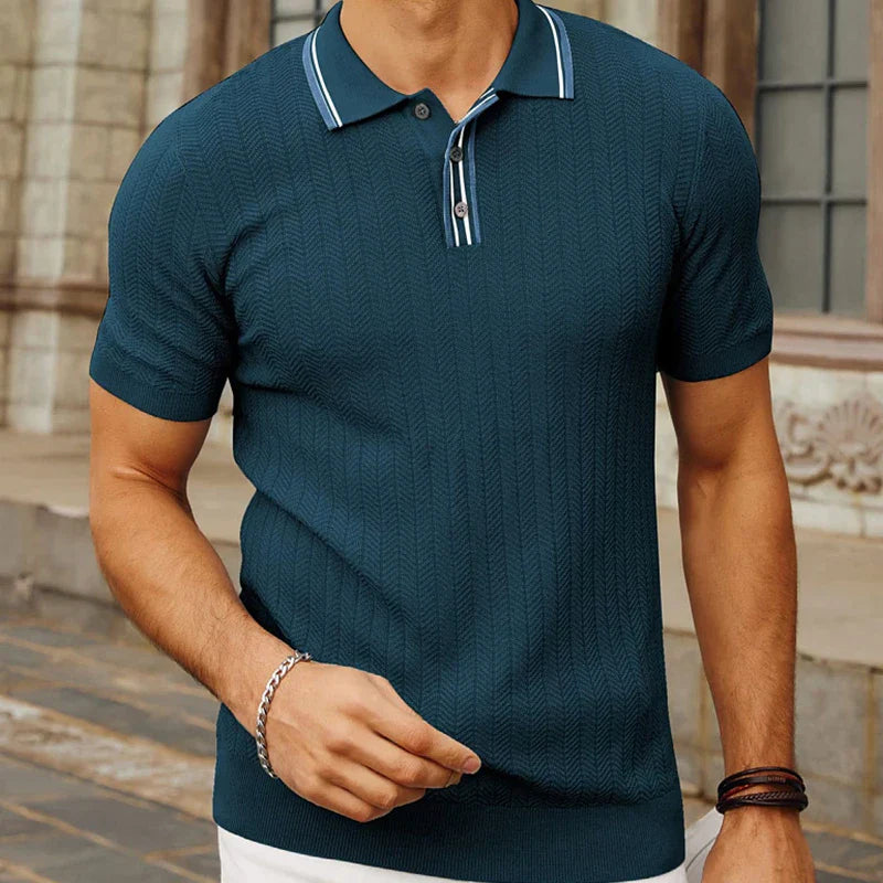 SommerMode Leichtes Luxus-Poloshirt