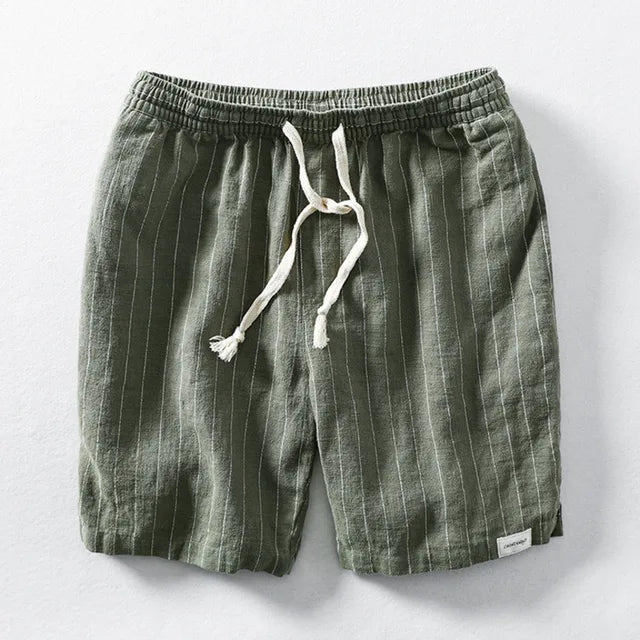 Sommer Baumwoll-Leinen-Shorts Herren von StrandHafen