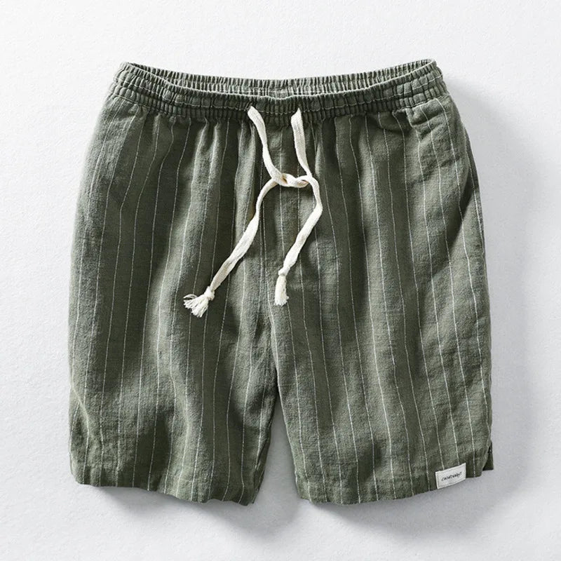 Sommer Baumwoll-Leinen-Shorts Herren von StrandHafen