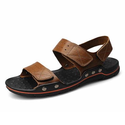 Sommer Männer Lässige Ledersandalen von Marca Soleado