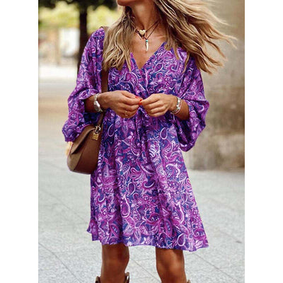 Sommerliches boho-kleid für damen