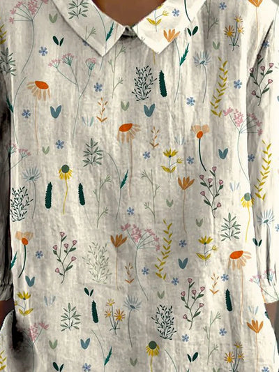 DolceMode | Wildblumen Bluse