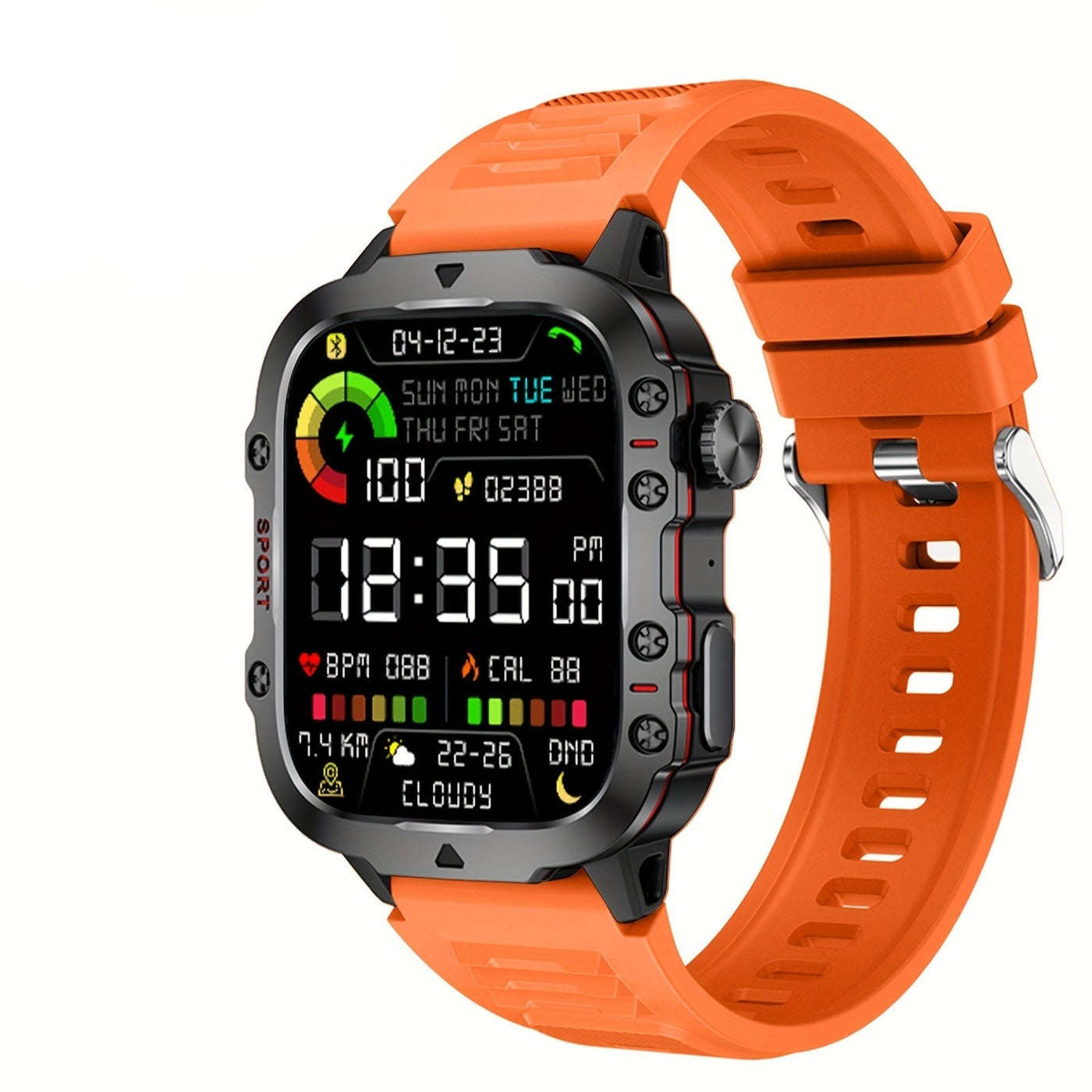 Robuste Smartwatch 4.7 cm - Max