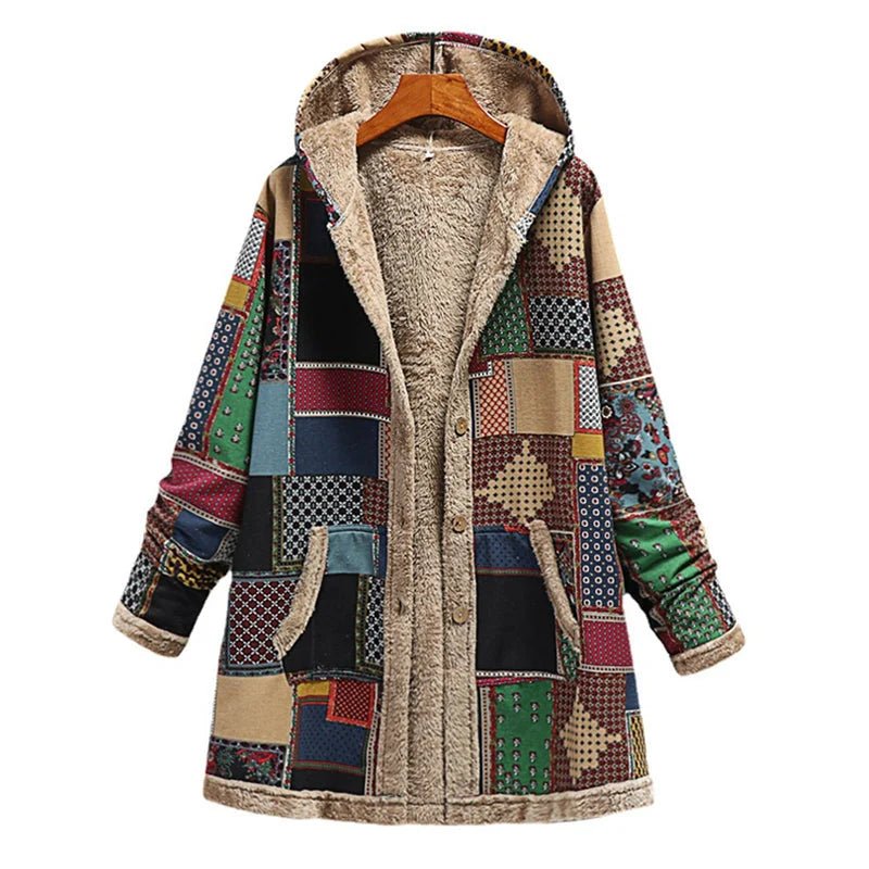 Isley - Vintage-Kapuzenjacke