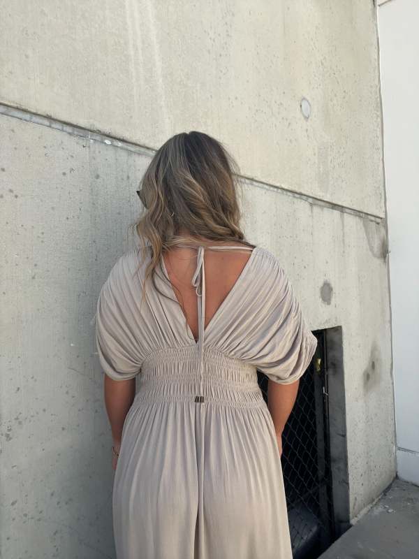 Lorena | Luxe Maxi Jurk met Split