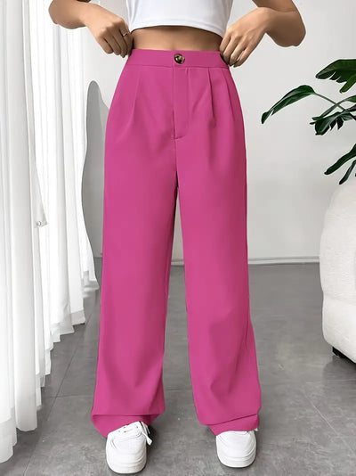 Lily – stylische lange hose mit weitem bein