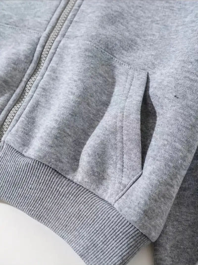 Korte casual hoodie