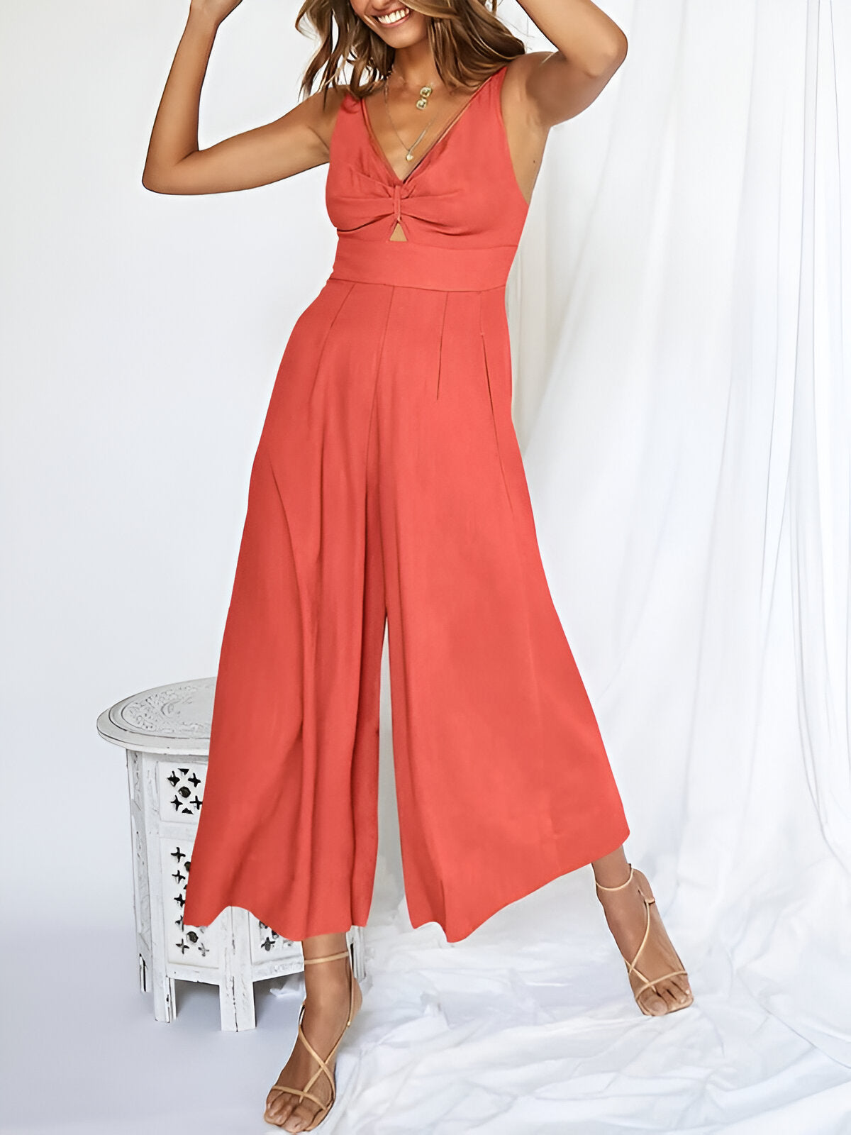 Chicify – jumpsuits mit hoher taille