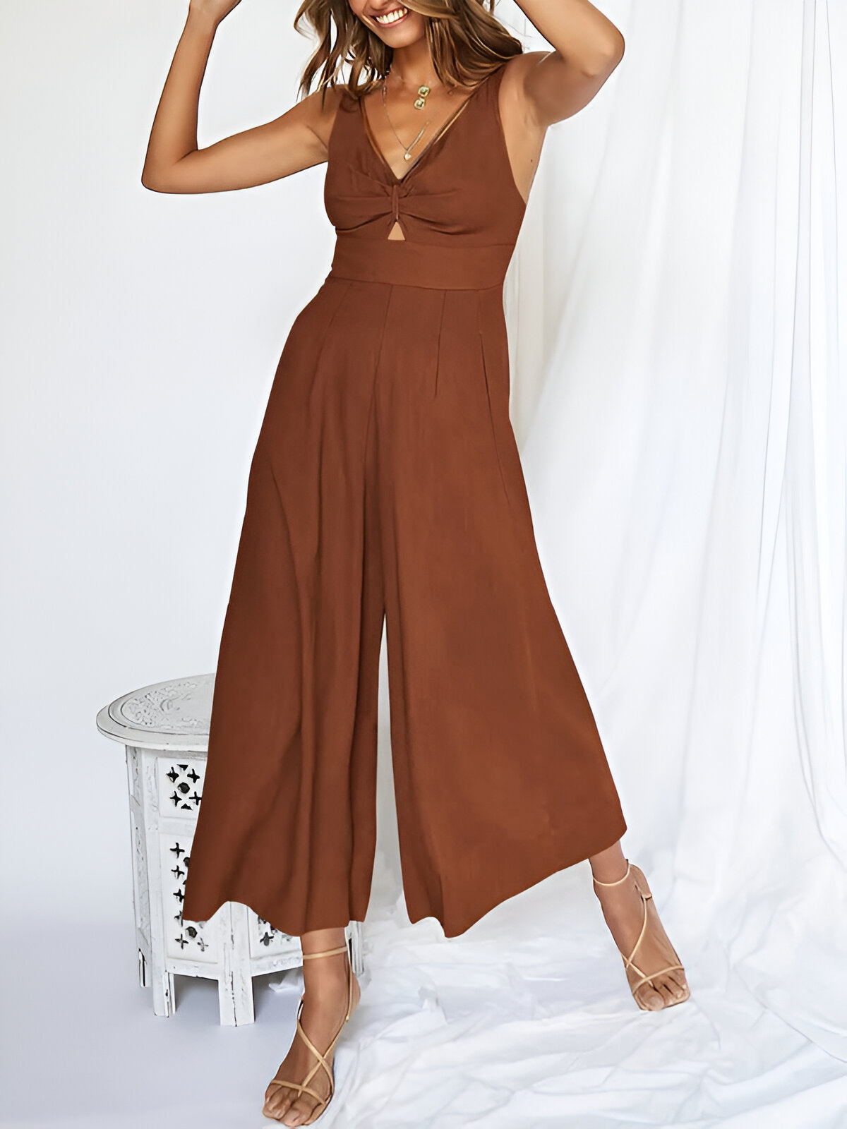 Chicify – jumpsuits mit hoher taille