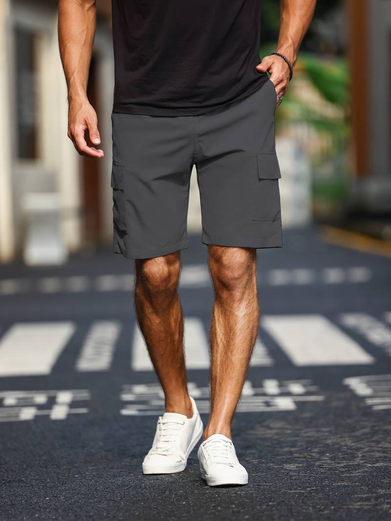 Ethan – schlichte, bequeme cargoshorts für herren