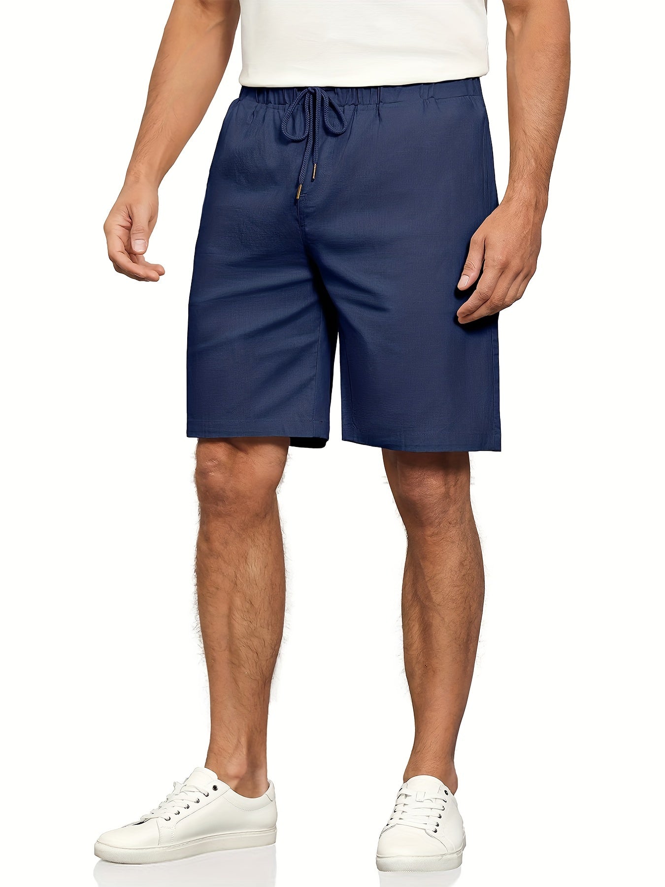 Khaki Sommer-Shorts für Herren - Tim