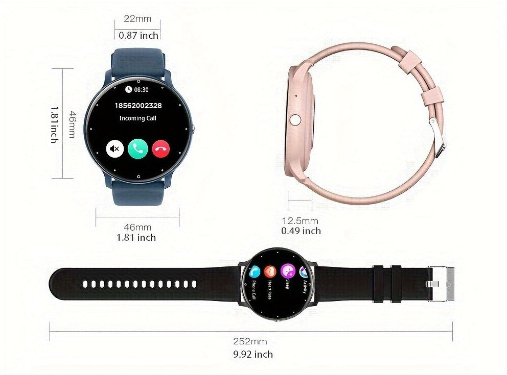 Smartwatch Fitness Tracker Rosa - Finn