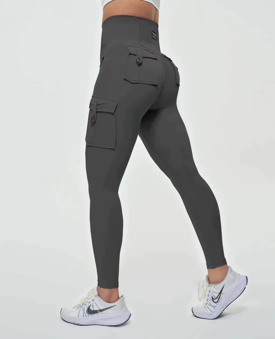 Jeana - Cargo-Leggings mit hoher Taille