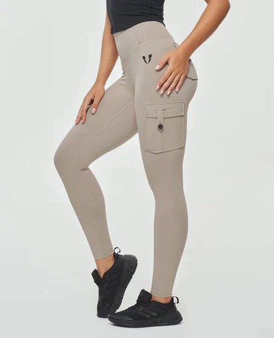 Jeana - Cargo-Leggings mit hoher Taille