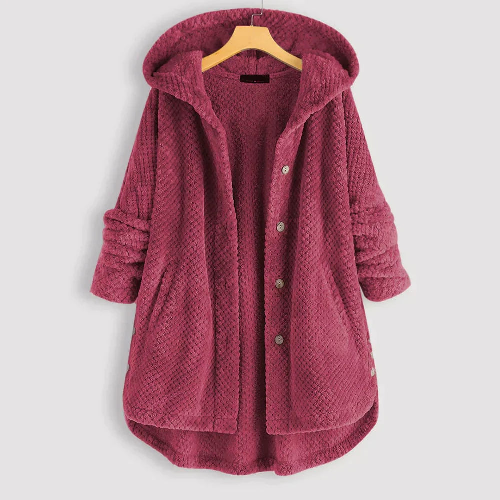 Annie - Fleece-Kapuzenjacke