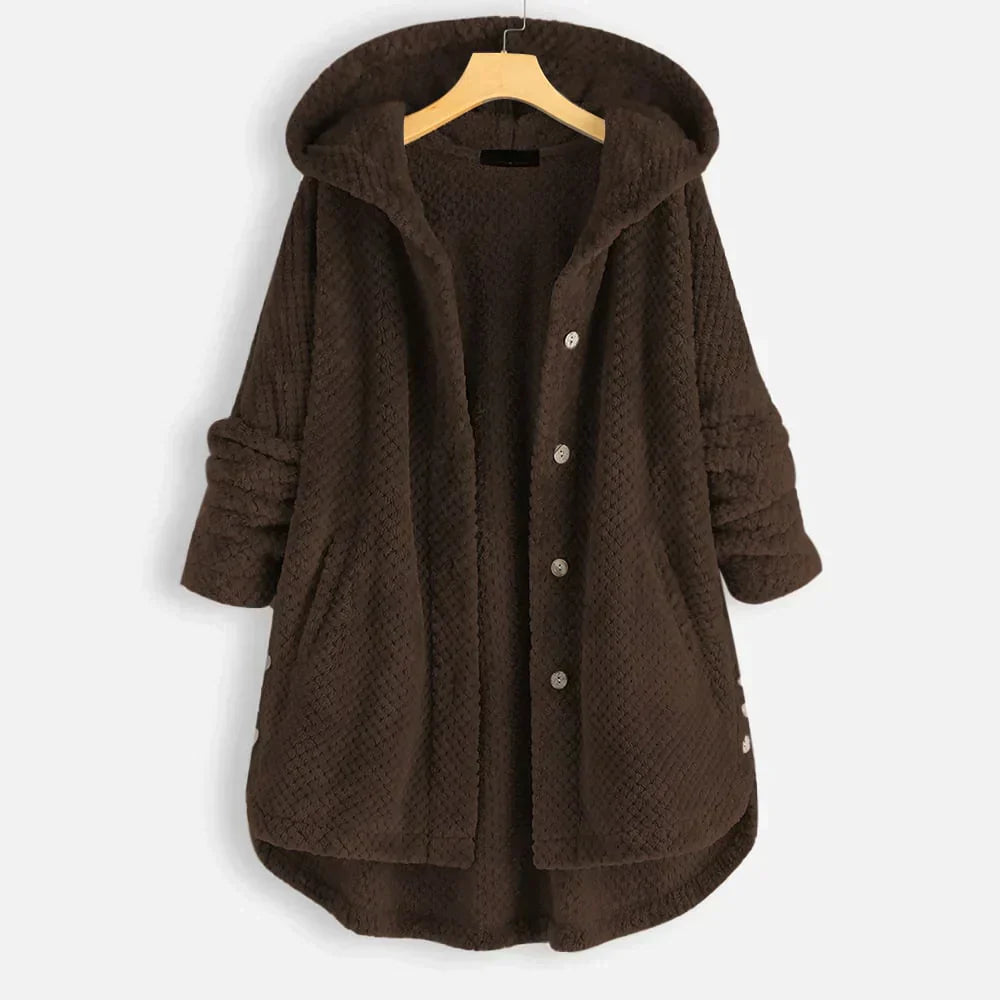 Annie - Fleece-Kapuzenjacke