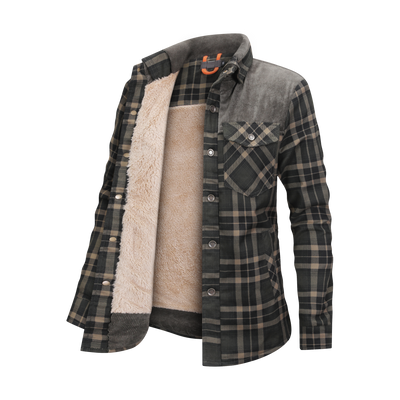 Damen Flanelljacke für den Winter - Alida