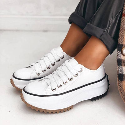 DolceMode | Stylische Plateau Sneaker