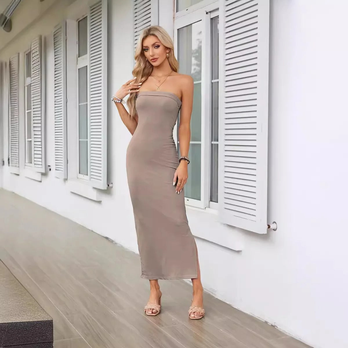 Alice - Trägerloses Kleid für Frauen