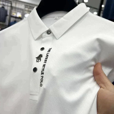 Eden | Poloshirt met gespierde pasvorm