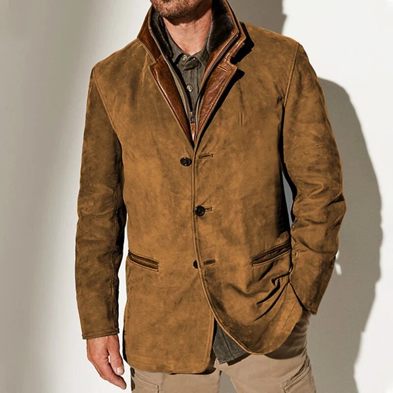 Elegante Herrenjacke mit Kragen