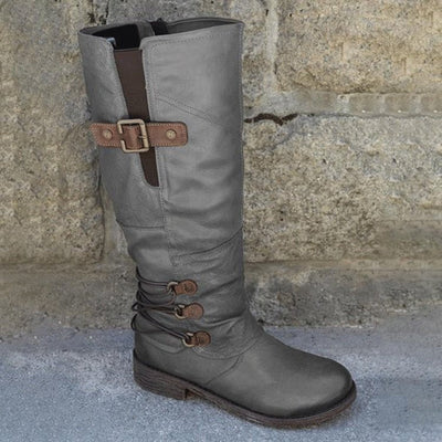 Stylische Mid-Calf Winterstiefel für Frauen - Selda