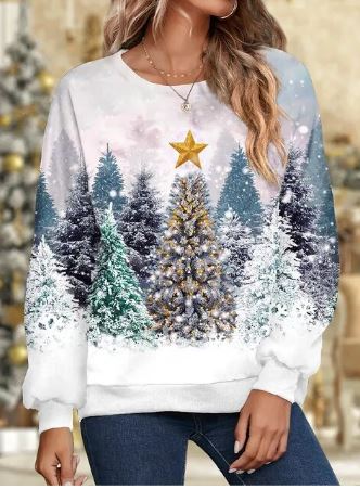 Aira - Elegant Weihnacht Sweatshirt