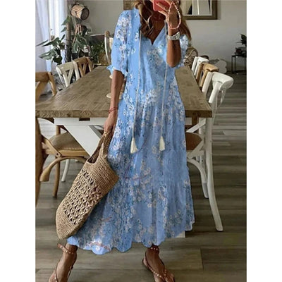 MODA Bohemien Maxi Jurk