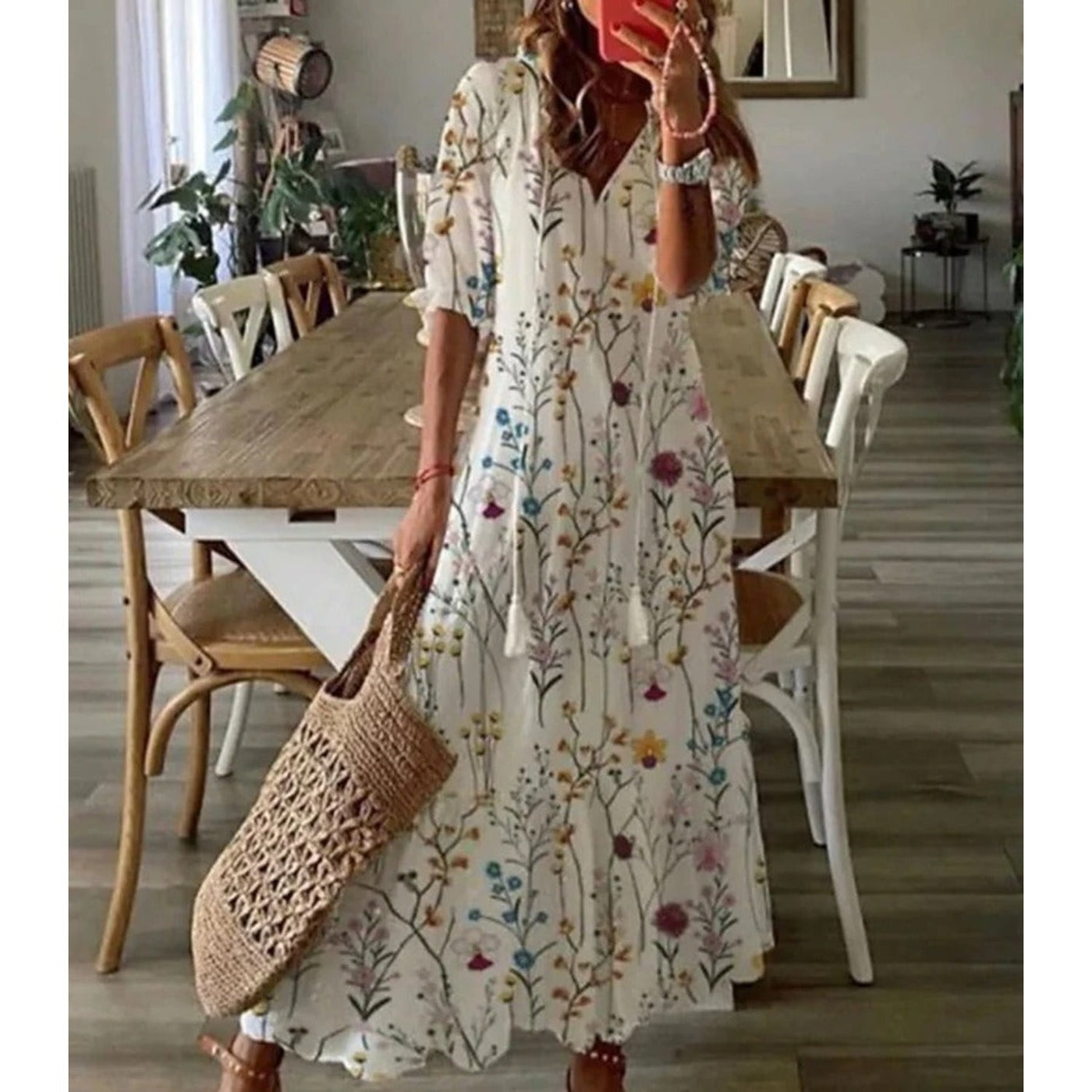 MODA Bohemien Maxi Jurk