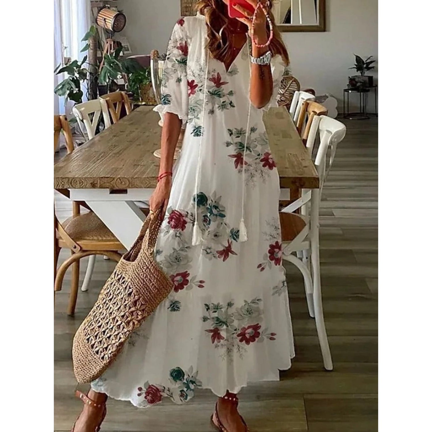 MODA Bohemien Maxi Jurk