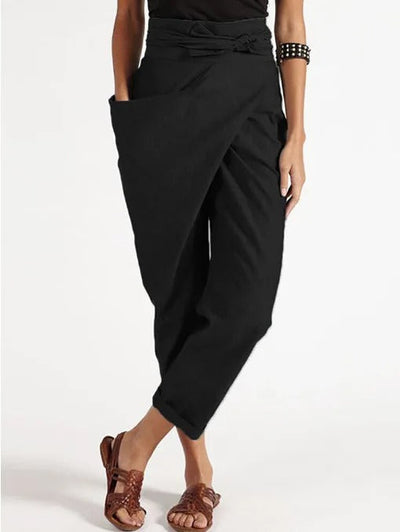 Daphne - Mode Casual Asymmetrische Hose