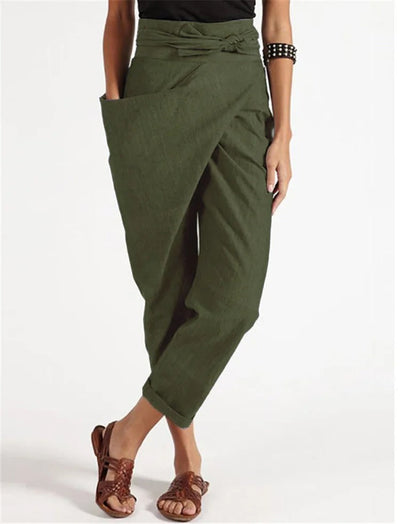 Daphne - Mode Casual Asymmetrische Hose